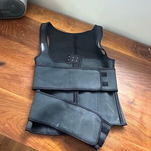Black Waist Trainer Vest